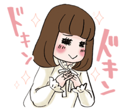 The fatigued office lady Sachiko. sticker #155715