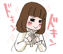 The fatigued office lady Sachiko. sticker #155715