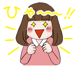 The fatigued office lady Sachiko. sticker #155742