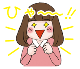 The fatigued office lady Sachiko. sticker #155742