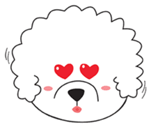 Chong chong: the cheeky chubby dog sticker #155748
