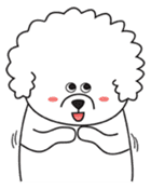 Chong chong: the cheeky chubby dog sticker #155750