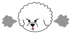 Chong chong: the cheeky chubby dog sticker #155756