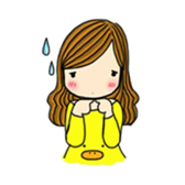 Happiness with A little duck sticker #156197