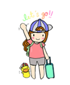 Happiness with A little duck sticker #156220