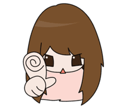 Mii-chan sticker #156338