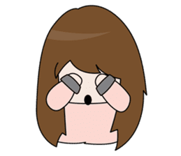 Mii-chan sticker #156341