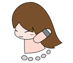 Mii-chan sticker #156353