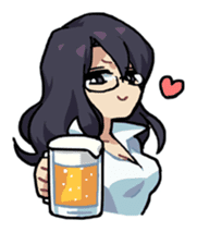 Ms. Dosanira and Mr. Dachikante sticker #156706