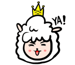 GLAD KING - ALPACA sticker #156878