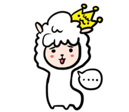 GLAD KING - ALPACA sticker #156887