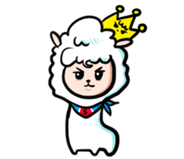 GLAD KING - ALPACA sticker #156888