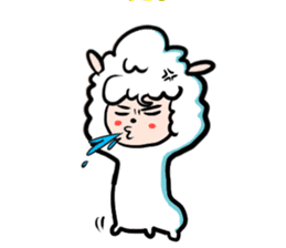 GLAD KING - ALPACA sticker #156889