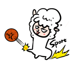 GLAD KING - ALPACA sticker #156891