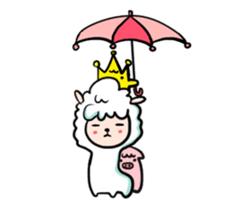 GLAD KING - ALPACA sticker #156892