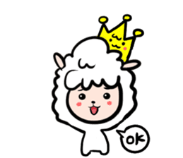 GLAD KING - ALPACA sticker #156898