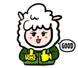 GLAD KING - ALPACA sticker #156899