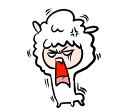 GLAD KING - ALPACA sticker #156910