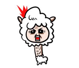 GLAD KING - ALPACA sticker #156914