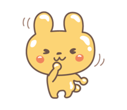 purupuruusagi sticker #157094