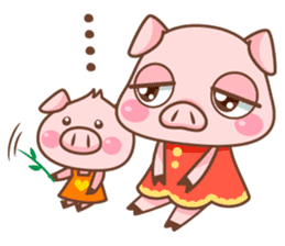 Pigmi and Butaman sticker #157773