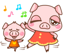Pigmi and Butaman sticker #157774