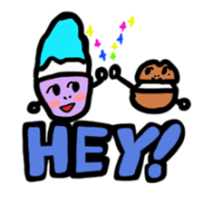 BABU series NO.25 ICE sticker #158024