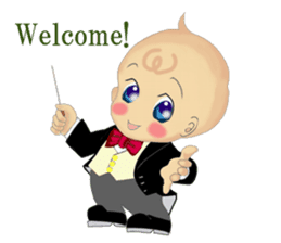 BABY BABOO ORCHESTRA sticker #158235