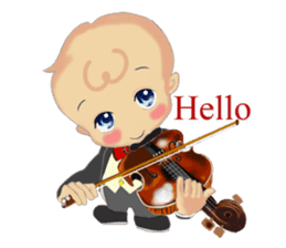 BABY BABOO ORCHESTRA sticker #158236