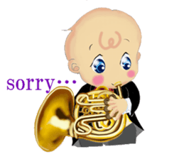 BABY BABOO ORCHESTRA sticker #158251