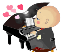 BABY BABOO ORCHESTRA sticker #158255
