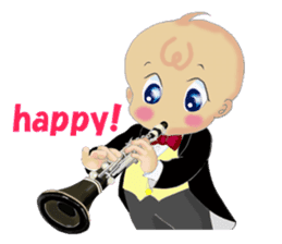 BABY BABOO ORCHESTRA sticker #158256