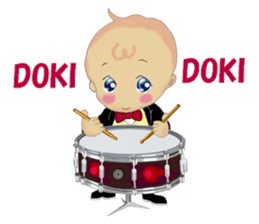 BABY BABOO ORCHESTRA sticker #158260