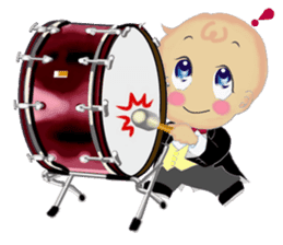 BABY BABOO ORCHESTRA sticker #158261