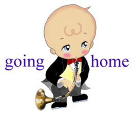 BABY BABOO ORCHESTRA sticker #158266