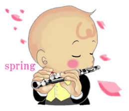 BABY BABOO ORCHESTRA sticker #158271