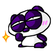 onayami-panda sticker #158700