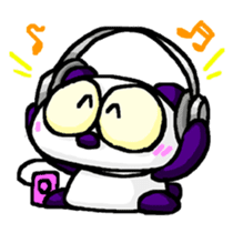 onayami-panda sticker #158709