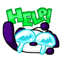 onayami-panda sticker #158723