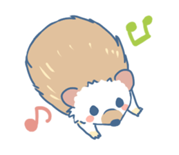 Hedgehog&Squirrel sticker #158782