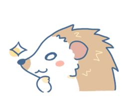 Hedgehog&Squirrel sticker #158807