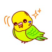 Together with  little birds sticker #158902