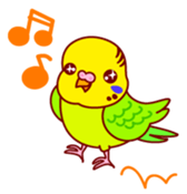 Together with  little birds sticker #158904