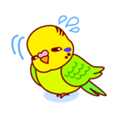 Together with  little birds sticker #158907