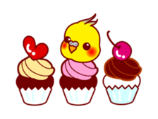 Together with  little birds sticker #158919