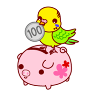 Together with  little birds sticker #158920