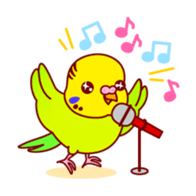 Together with  little birds sticker #158921