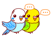 Together with  little birds sticker #158924