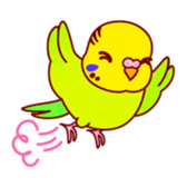 Together with  little birds sticker #158931