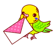 Together with  little birds sticker #158938